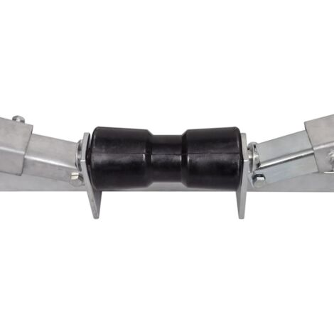 Support inférieur de remorque de bateau avec rouleaux  vidaXL