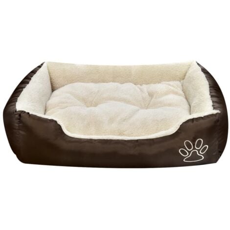 Lit pour chiens avec coussin rembourré Taille XL vidaXL