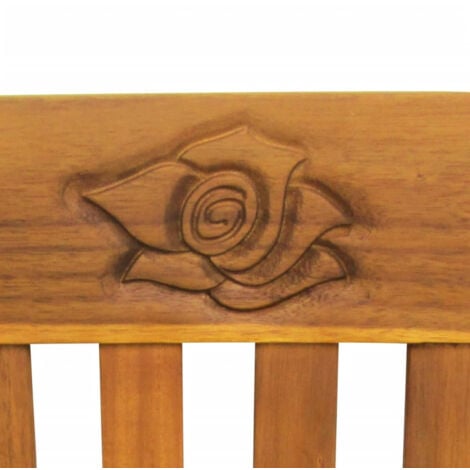 Banc de jardin 157 cm Bois d'acacia solide vidaXL