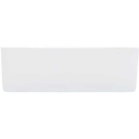Lavabo 40x30x13 cm Céramique Blanc vidaXL