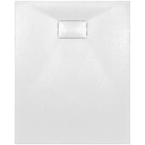 Bac de douche SMC Blanc 100 x 80 cm vidaXL
