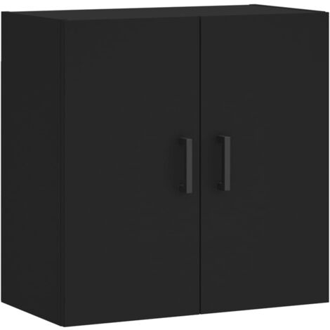 Armoire murale noir 60x31x60 cm bois d'ingénierie vidaXL