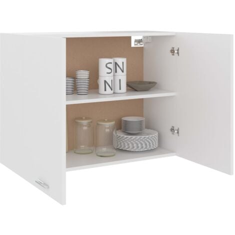 Armoire suspendue Blanc 80x31x60 cm Bois d’ingénierie vidaXL