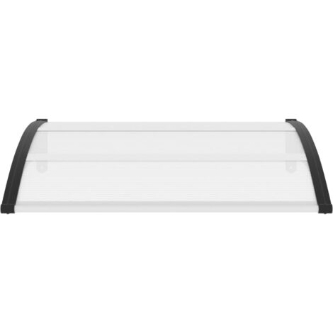 Auvent de porte 120 x 100 cm PC vidaXL