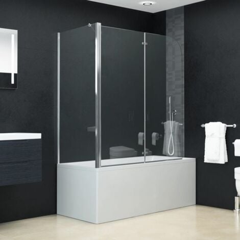 Cabine de douche pliante ESG 120x68x130 cm  vidaXL