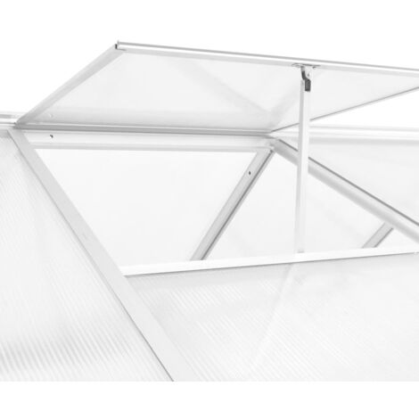 Serre Aluminium 421x190x195 cm 15,6 m³ vidaXL