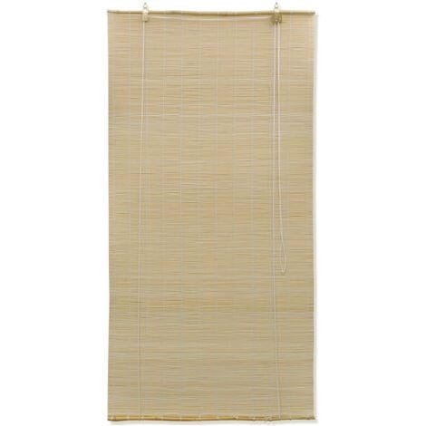 Store à rouleau bambou naturel 100x160 cm vidaXL