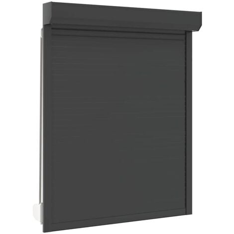 Volet roulant aluminium 120x150 cm anthracite vidaXL