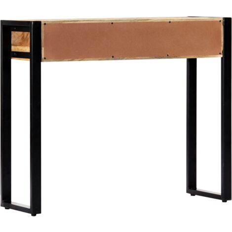 Table console 90 x 30 x 75 cm Bois de manguier massif vidaXL