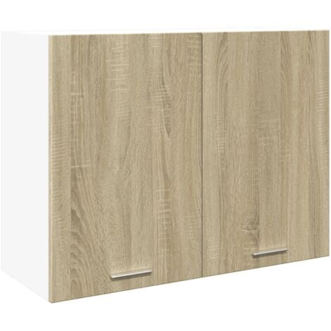 Armoire suspendue Chêne sonoma 80x31x60 cm Aggloméré vidaXL