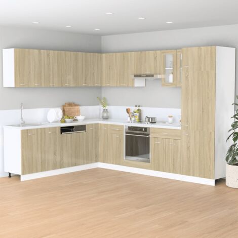 Armoire suspendue Chêne sonoma 80x31x60 cm Aggloméré vidaXL