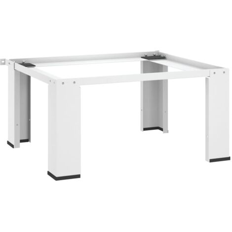 Socle pour machine à laver Blanc vidaXL