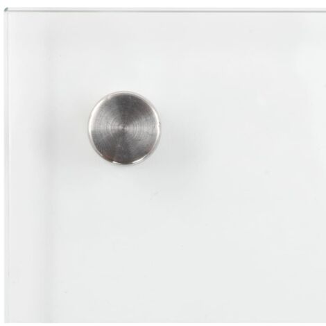 Dosseret de cuisine Transparent 100x50 cm Verre trempé vidaXL