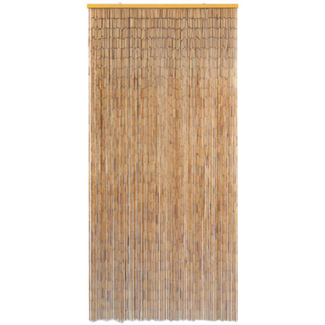 Rideau de porte Bambou 90 x 200 cm   vidaXL