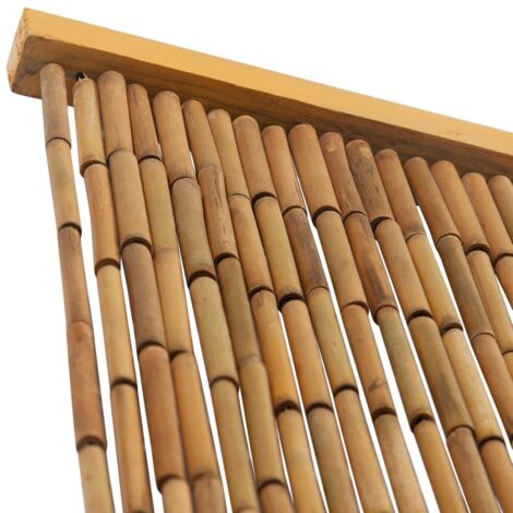 Rideau de porte Bambou 90 x 200 cm   vidaXL