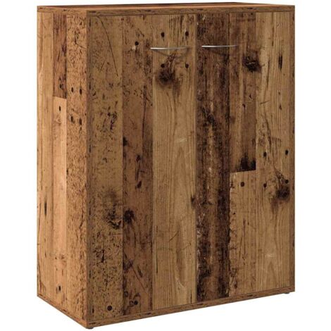Buffet vieux bois 60x30x75 cm bois d'ingénierie vidaXL