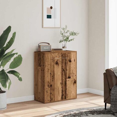 Buffet vieux bois 60x30x75 cm bois d'ingénierie vidaXL