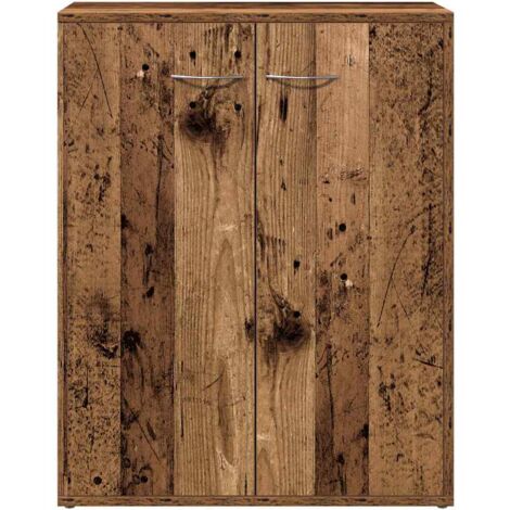 Buffet vieux bois 60x30x75 cm bois d'ingénierie vidaXL