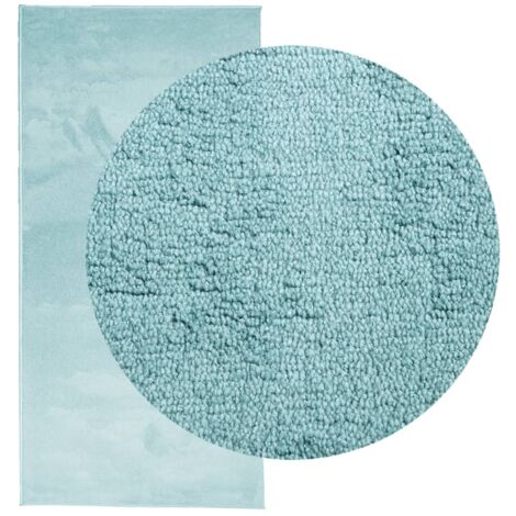 Tapis OVIEDO à poils courts vert 100x200 cm vidaXL