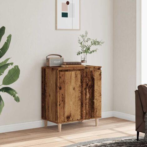 Buffet vieux bois 60x35x70 cm bois d'ingénierie vidaXL