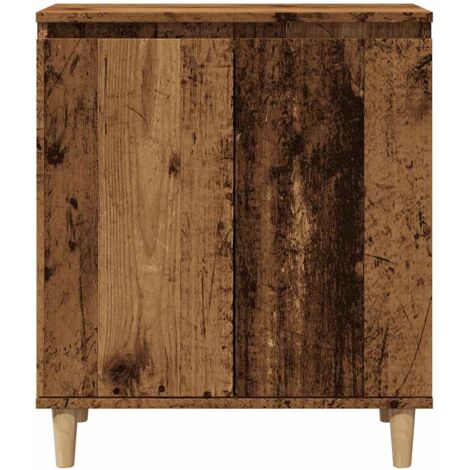 Buffet vieux bois 60x35x70 cm bois d'ingénierie vidaXL