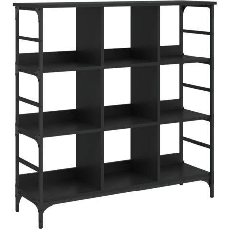 Buffet noir 102x32x103,5 cm bois d'ingénierie vidaXL
