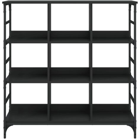 Buffet noir 102x32x103,5 cm bois d'ingénierie vidaXL