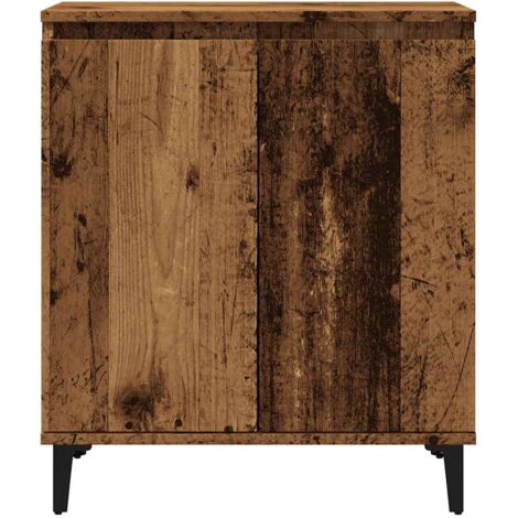 Buffet vieux bois 60x35x70 cm bois d'ingénierie vidaXL