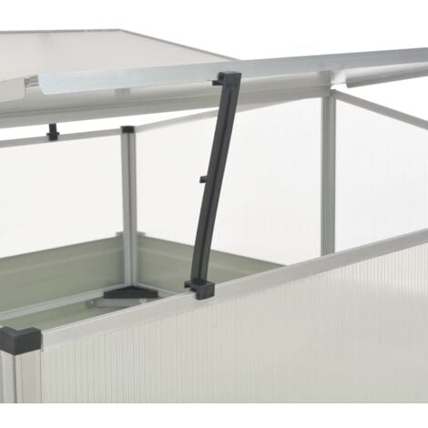 Serre Anthracite 100x100x77 cm Acier galvanisé vidaXL