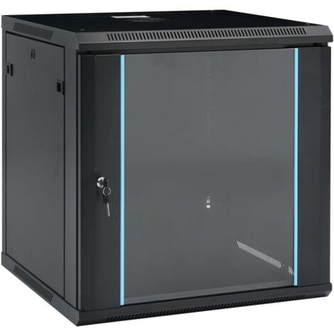 Coffret de réseau mural 12U 19" IP20 600x600x640 mm vidaXL