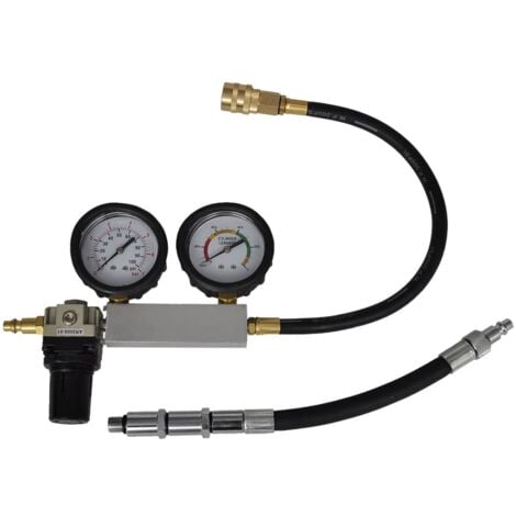 Ensemble de détecteur de fuite de cylindre  vidaXL