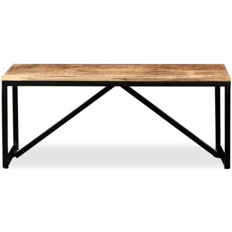 Banc 110 x 35 x 45 cm Bois de manguier massif vidaXL