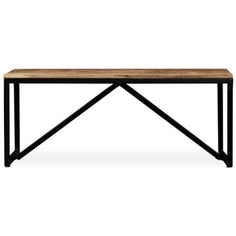 Banc 110 x 35 x 45 cm Bois de manguier massif vidaXL