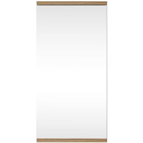 Armoire de bain à miroir d'angle chêne 30x24x60 cm vidaXL