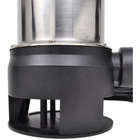 Pompe submersible pour eaux sales 1100 W 16500 L/h vidaXL