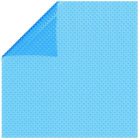 Bâche de piscine rectangulaire 450 x 220 cm PE Bleu vidaXL
