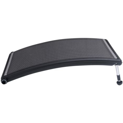 Panneau de chauffage solaire de piscine courbé 110x65 cm vidaXL