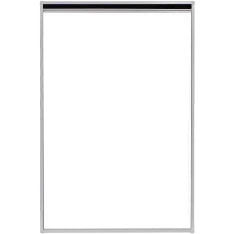Moustiquaire plissée pour fenêtre Aluminium 80 x 120 cm  vidaXL