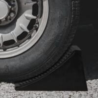 Cales de roue 4 pcs 16x9x9 cm Caoutchouc vidaXL