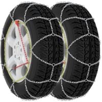 Chaînes antidérapantes 2 pcs 16 mm VUS 4x4 Taille 450 vidaXL
