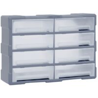 Organisateur multi-tiroirs avec 8 grands tiroirs 52x16x37 cm vidaXL