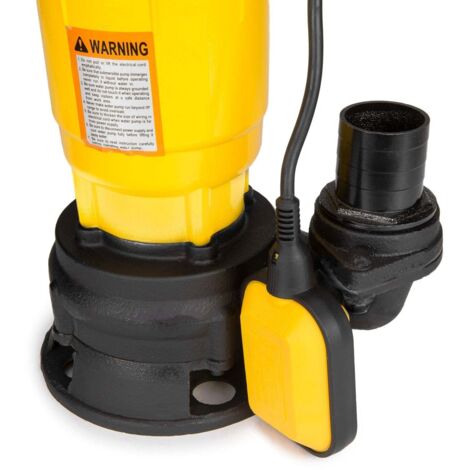 Pompe de Relevage Eaux Chargées 1100 W Pompe d’évacuation pour Pompe de Relevage Eaux Chargées 1100 W Pompe d’évacuation pour