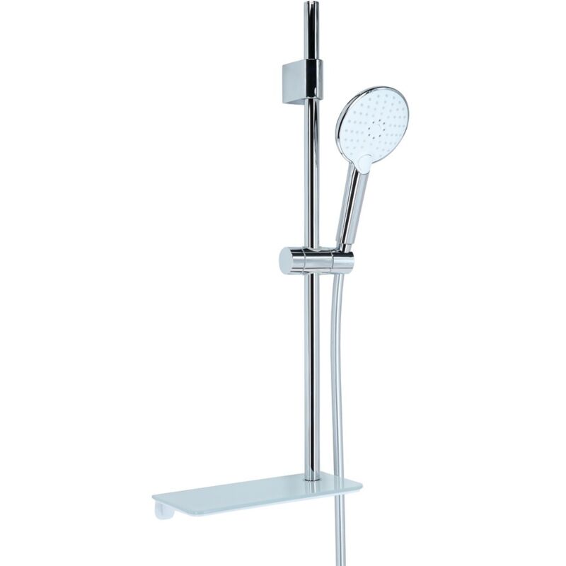 Ensemble barre de douche Ancodesign 3 jets - Anconetti - Chromé