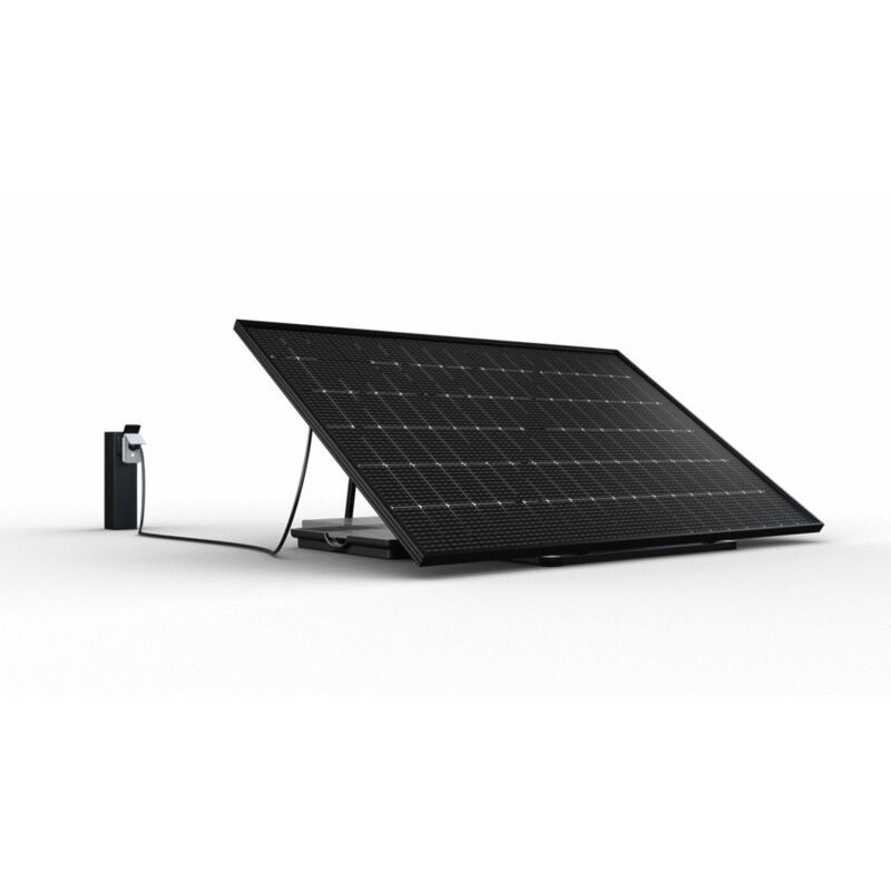 Panneau Solaire 12V 10W 1A - Design Fin étanche IP65, Avec Diode Intégrée - Pour Voiture, Bateau, Camping, éclairage - 2