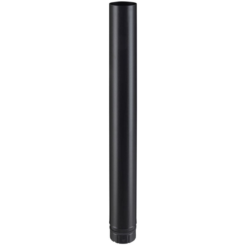Tuyau emaille noir 1000mm dn80mm