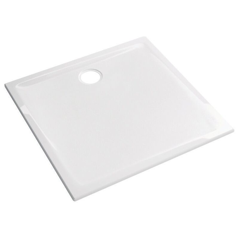 Receveur Renova ultra-plat à poser - Geberit - 90x90x4,5cm - Traitement antigliss PN 18