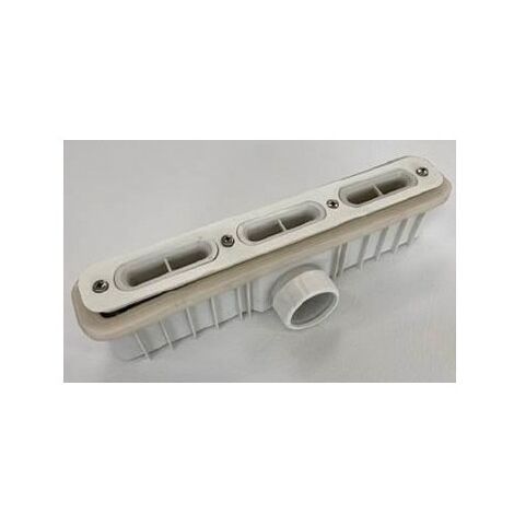 Nicoll – Bonde de douche 90mm – Forme ronde – Finition inox – Drainage efficace pour receveurs Ancodesign – Pour chantiers humides