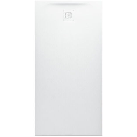 Receveur en Marbond extra plat 160x80 anti-dérapant sans vidage - Laufen - Blanc (1/3)