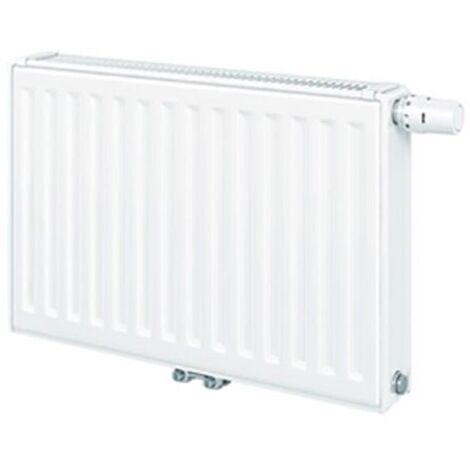 Finimetal – Radiateur panneau acier T6 3010 600x600mm – Puissance 814W – Raccordement central – Convection rapide et homogène (1/5)