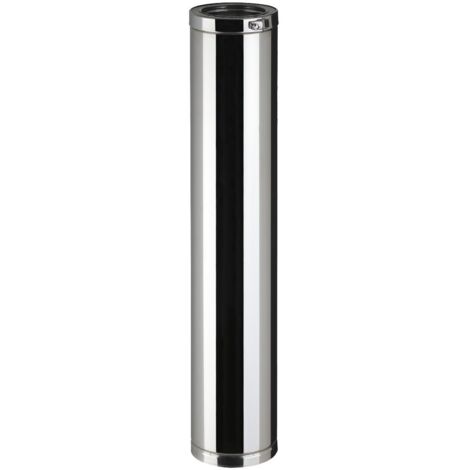 Conduit de Fumée Isolé POUJOULAT Therminox TI ED1200-150TI Élément Droit Ø150mm L120cm Inox - 21150017